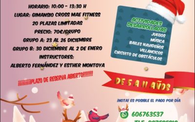 Campamento de Navidad Cross MAE Fitness 2019