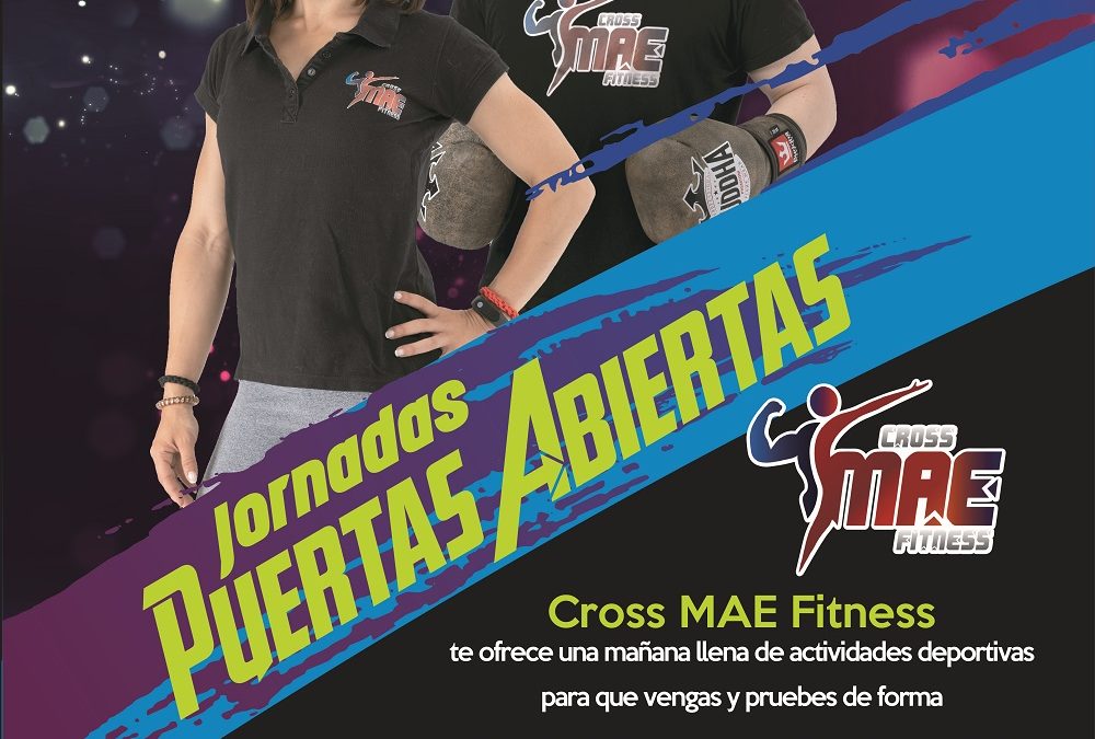 Este sábado 11 de enero, jornada de puertas abiertas en Cross MAE Fitness