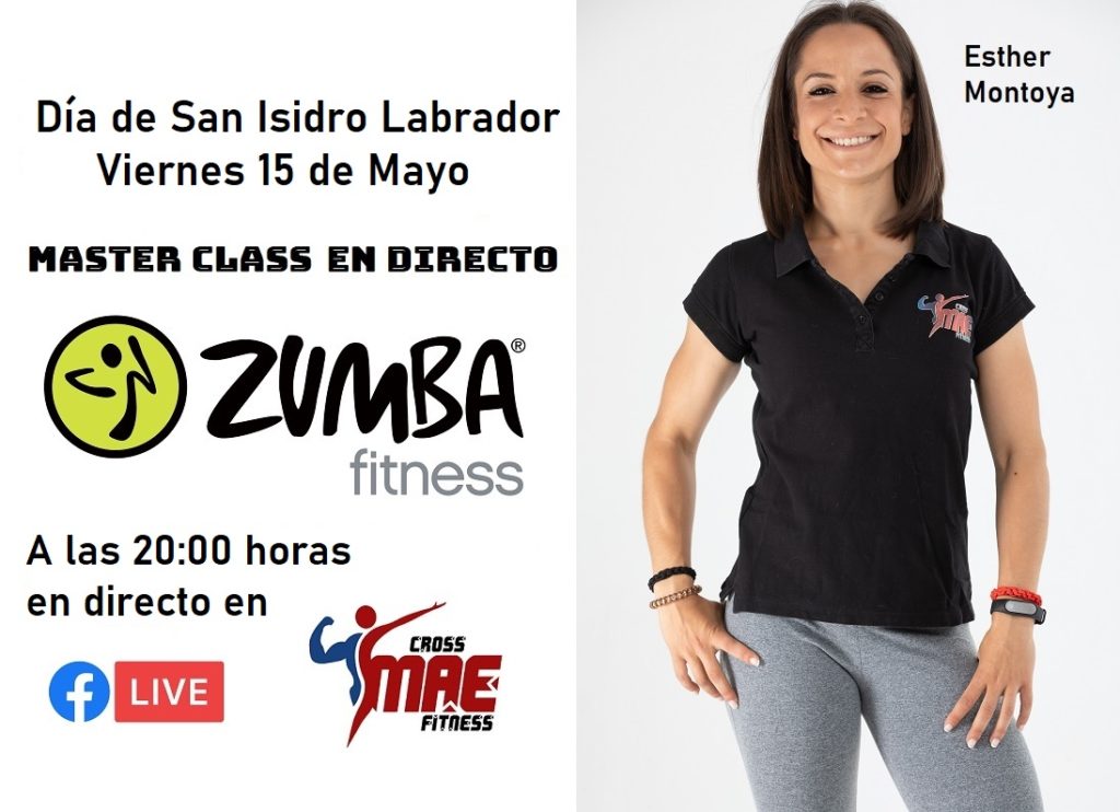 Master Class Zumba viernes 15 de mayo del 2020 - Dia de San Isidro