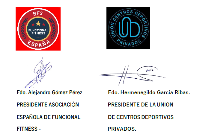 Manifiesto de la Asociación Española de Funcional Fitness y la Unión de Centros Deportivos privados
